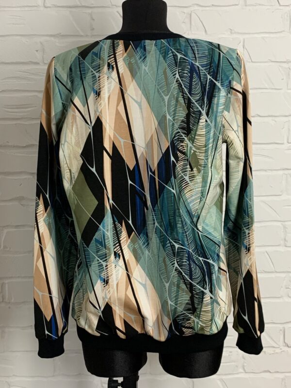 Bluza klasyczna M - Romby - obrazek 3