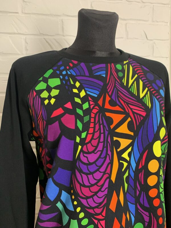 Bluza Raglan L- ColorsMosaic - obrazek 3