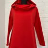 Bluza Anula z kominokapturem  czerwona