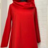 Bluza Anula z kominokapturem  czerwona - obrazek 3