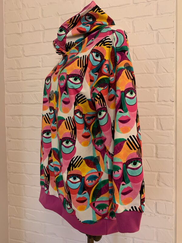 Bluza Oversize S/M -Kubizm - obrazek 2
