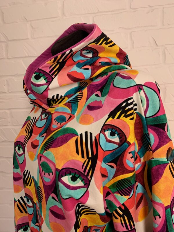 Bluza Oversize S/M -Kubizm - obrazek 3