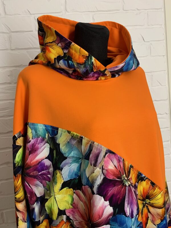 Bluza Oversize S/M - AkwareloweKwiaty - obrazek 3