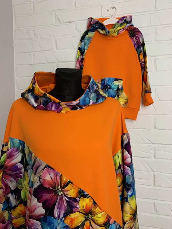 Bluza Oversize S/M - AkwareloweKwiaty - obrazek 8