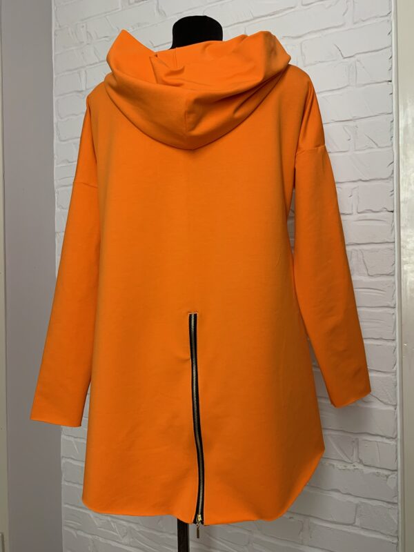 Bluza Anula z kominokapturem pomarańczowa - obrazek 5