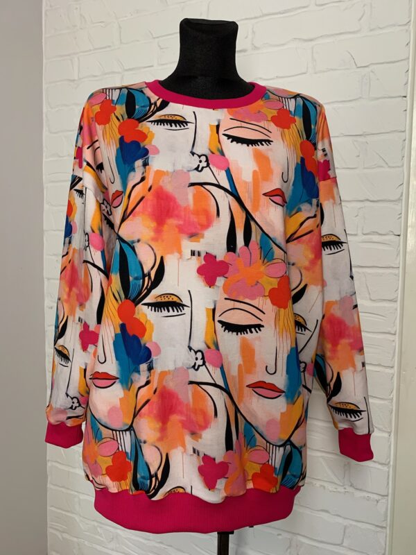 Bluza Oversize S/M - Twarze