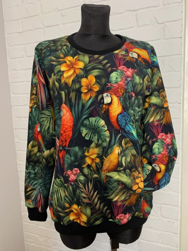 Bluza Wiola - Papugi - obrazek 2