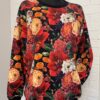 Bluza Wiola - Kwiaty - obrazek 3
