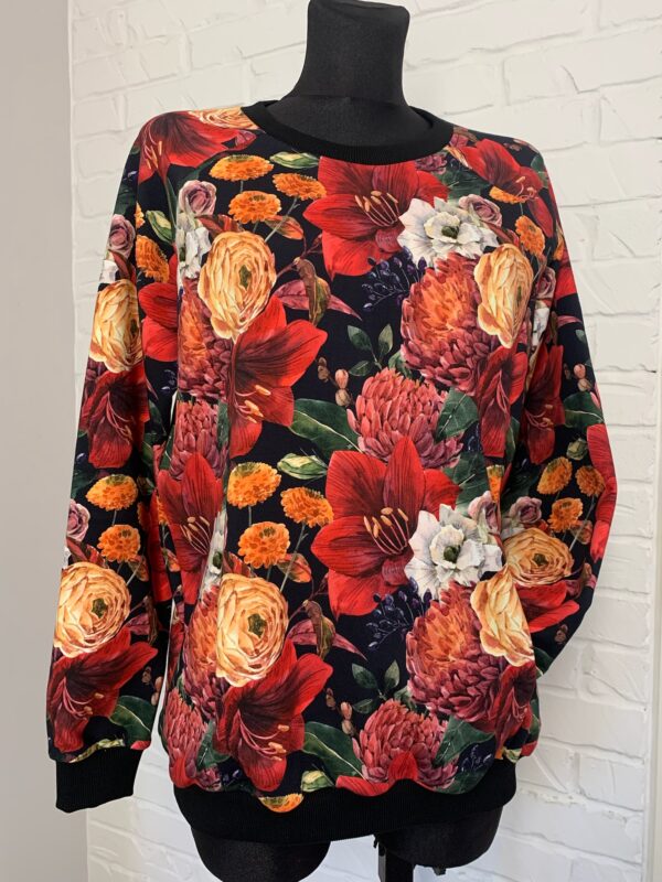 Bluza Wiola - Kwiaty - obrazek 3