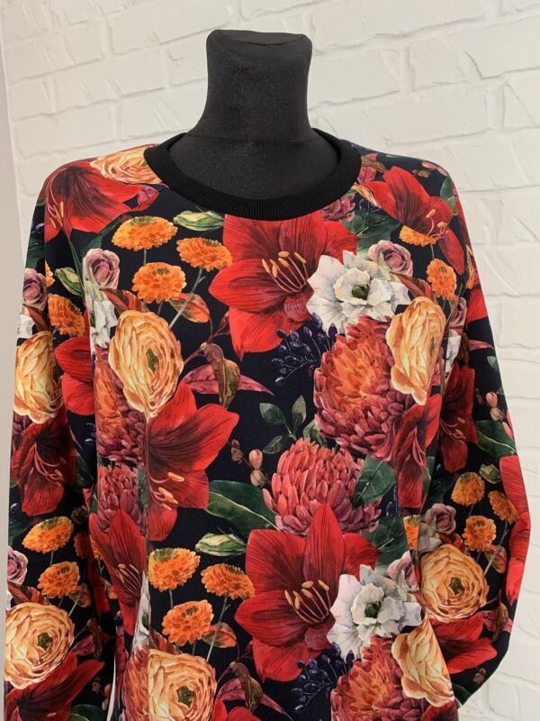 Bluza Wiola - Kwiaty - obrazek 2