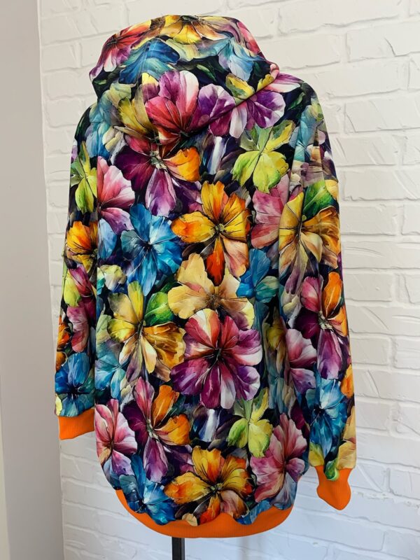 Bluza Oversize XXS/XS - AkwareloweKwiaty - obrazek 3